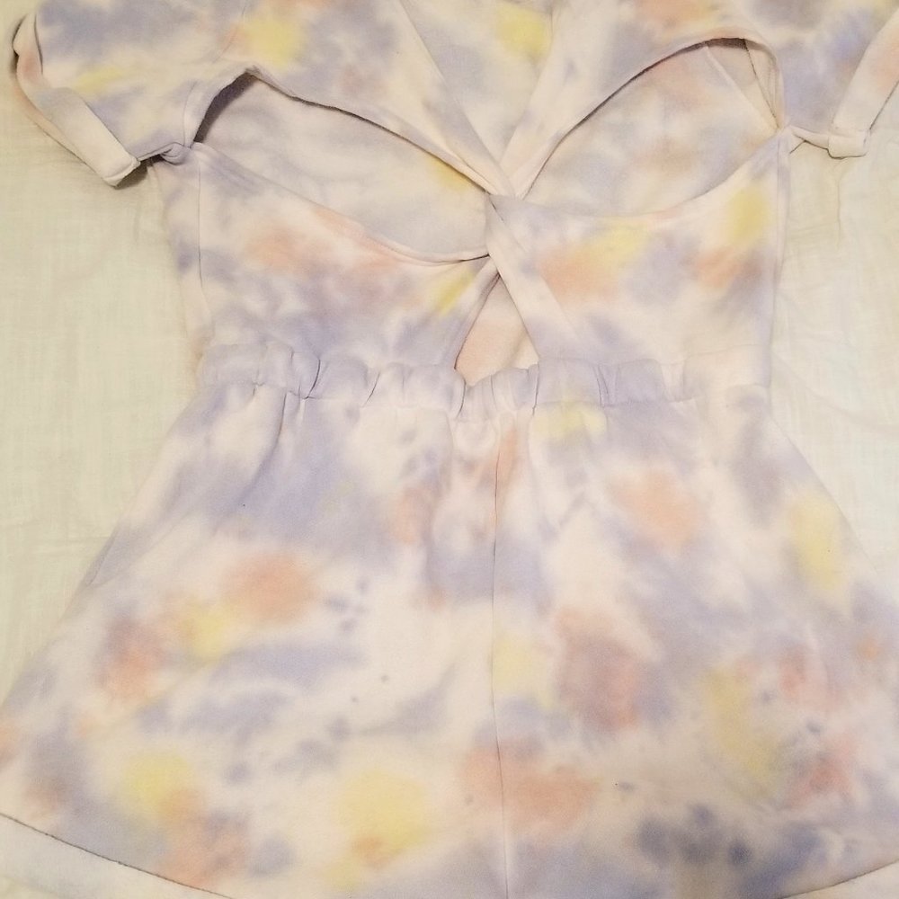 Cotton Candy One Piece Romper